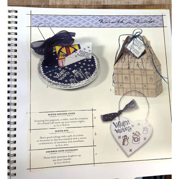 Stampin Up Portfolio Collection 4 Craft Book Set With Notebooks - Picture 6 of 10